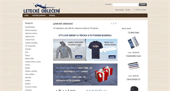 Desktop Screenshot of leteckeobleceni.cz
